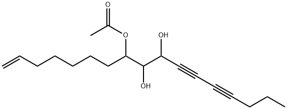 1-Heptadecene-11,13-diyne-8,9,10-triol 8-acetate|1-Heptadecene-11,13-diyne-8,9,10-triol 8-acetate