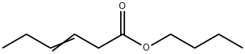 3-Hexenoic acid butyl ester Structure