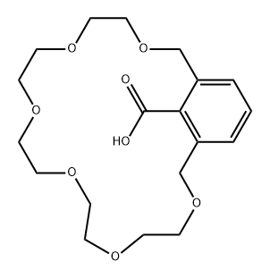 3,6,9,12,15,18-Hexaoxabicyclo[18.3.1]tetracosa-1(24),20,22-triene-24-carboxylic acid Structure