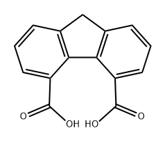 9H-Fluorene-4,5-dicarboxylic acid Structure