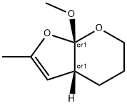 4H-Furo[2,3-b]pyran,3a,5,6,7a-tetrahydro-7a-methoxy-2-methyl-,(3aR,7aR)-rel-(9CI)|