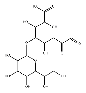 heptosyl-2-keto-3-deoxyoctonate Structure