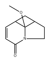 1,2,6a,7,7a,7b-hexahydro-7b-Methoxy-4H-Cyclobut[hi]indolizin-4-one Structure
