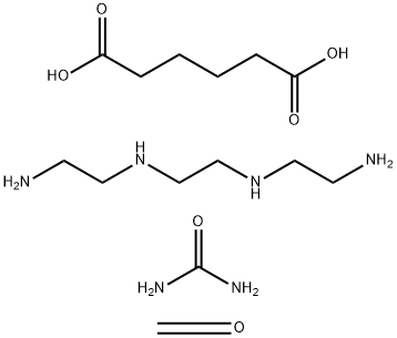 Hexanedioic acid,polymer with N,N'-bis(2-aminoethyl)-1,2-ethanediamine,formaldehyde and urea|己二酸与N,N'-双(2-氨基乙基)-1,2-乙二胺、甲苯和尿素的聚合物