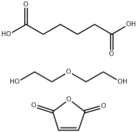 Hexanedioic acid, polymer with 2,5-furandione and 2,2-oxybisethanol|顺丁烯二酸酐与己二酸和2,2'-氧联二乙醇的聚合物
