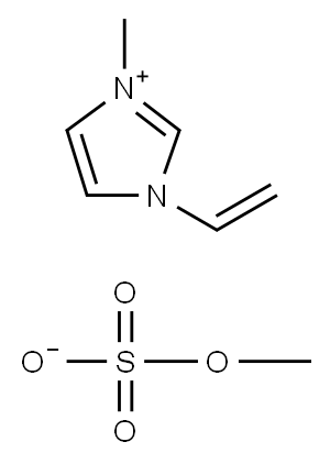 1H-Imidazolium, 1-ethenyl-3-methyl-, methyl sulfate, homopolymer|1-乙烯基-3-甲基-1H-咪唑嗡甲基硫酸酯的均聚物