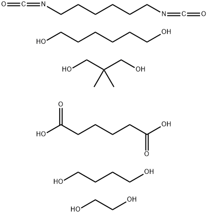 hexanedioic acid, polymer with 1,4-butanediol,1,6-diisocyanatohexane, 2,2-dimethyl-1,3-propanediol, 1,2-ethanedioland 1,6-hexanediol|己二酸与1,6-己二醇、新戊二醇、HDI、乙二醇和丁二醇的聚合物