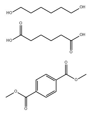 1,6-Hexanediol, polymer with hexanedioic acid and dimethyl-1,4-benzenedicarboxylate Structure