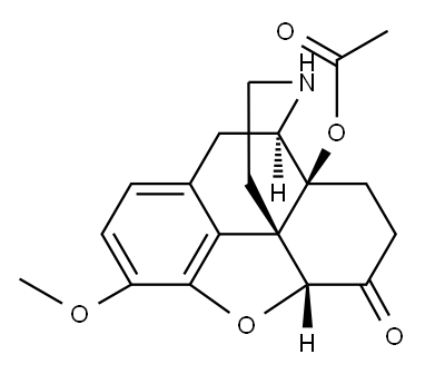 14-O-Acetyl Noroxycodone Structure