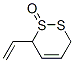 6-ethenyl-3,6-dihydrodithiine 1-oxide Struktur
