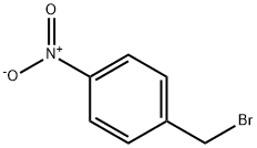 4-ニトロベンジルブロミド 化学構造式