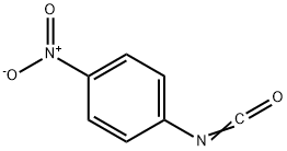 4-Nitrophenyl isocyanate Struktur