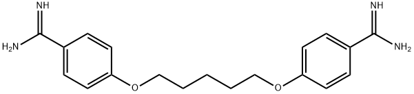 Pentamidine Struktur