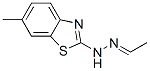 Acetaldehyde, (6-methyl-2-benzothiazolyl)hydrazone (9CI) Structure