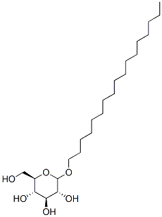 heptadecyl D-glucoside Structure