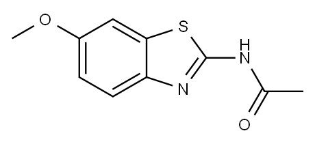 Acetamide, N-(6-methoxy-2-benzothiazolyl)- (9CI)|N-(6-甲氧基苯并[D]噻唑-2-基)乙酰胺