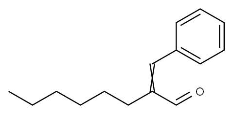 alpha-Hexylcinnamaldehyde Structure