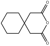 1,1-Cyclohexane diacetic anhydride Structure