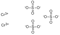 硫酸/クロム(III),(3:2) 化学構造式