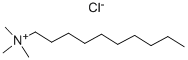 Decyltrimethylammonium chloride  Struktur