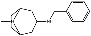 endo-N-Benzyl-endo-3-aminotropane Structure