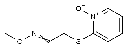 Acetaldehyde, 2-[(1-oxido-2-pyridinyl)thio]-, O-methyloxime (9CI)|