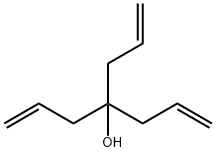 4-ALLYL-1,6-HEPTADIEN-4-OL Structure