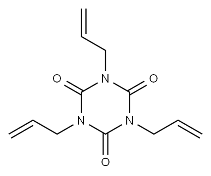 イソシアヌル酸トリアリル 化学構造式
