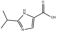 1H-Imidazole-4-carboxylicacid,2-(1-methylethyl)-(9CI) Structure