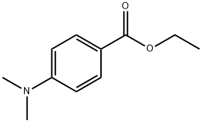 4-(ジメチルアミノ)安息香酸エチル 化学構造式
