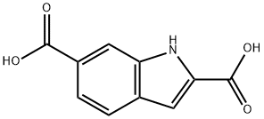 1H-INDOLE-2,6-DICARBOXYLIC ACID Structure