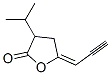 2(3H)-Furanone,dihydro-3-(1-methylethyl)-5-(2-propynylidene)-,(E)-(9CI) Structure