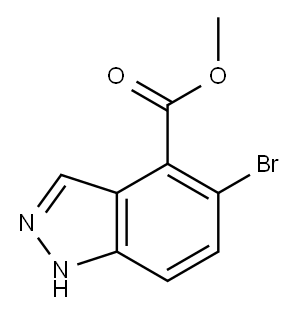 Methyl 5-bromo-1H-indazole-4-carboxylate|5-溴-1H-吲唑-4-甲酸甲酯
