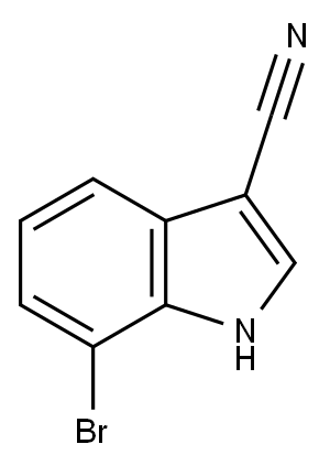 1H-Indole-3-carbonitrile, 7-broMo-|7-溴吲哚-3-甲腈