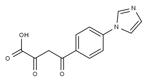 4-[4-(1H-IMIDAZOL-1-YL)PHENYL]-2,4-DIOXO-BUTANOIC ACID|2,4-二氧代-4-(4-(1-咪唑)苯基)丁酸