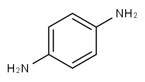 对苯二胺, 106-50-3, 结构式