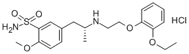 Tamsulosin hydrochloride  Structure