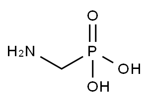 (Aminomethyl)phosphonic acid Structure