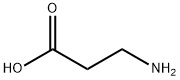 β-アラニン 化学構造式