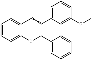 1-[2-(3-Methoxyphenyl)ethenyl]-2-(phenylmethoxy)benzene|2-苄氧基-3'-甲氧基二苯乙烯