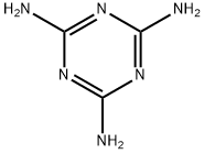 三聚氰胺, 108-78-1, 结构式