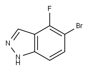 5-bromo-4-fluoro-1H-indazole|5-溴-4-氟吲唑