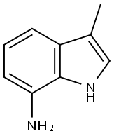 1H-Indol-7-aMine, 3-Methyl- Structure