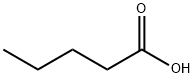 n-Pentanoic acid Structure