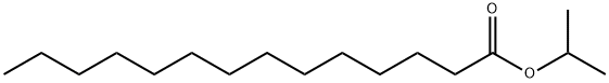 肉豆蔻酸异丙酯, 110-27-0, 结构式