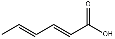 Sorbic acid Struktur