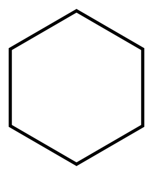 环己烷, 110-82-7, 结构式