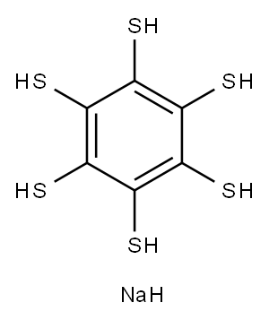 苯六硫酚六钠, 110431-65-7, 结构式