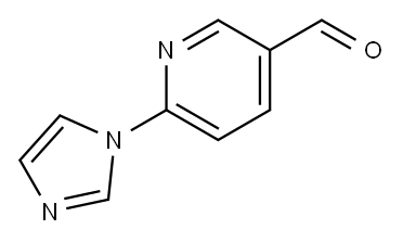 6-(1H-iMidazol-1-yl)nicotinaldehyde|6-(1H-咪唑-1-基)-3-吡啶甲醛
