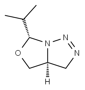 3H,6H-Oxazolo[3,4-c][1,2,3]triazole,3a,4-dihydro-6-(1-methylethyl)-,cis-(9CI)|